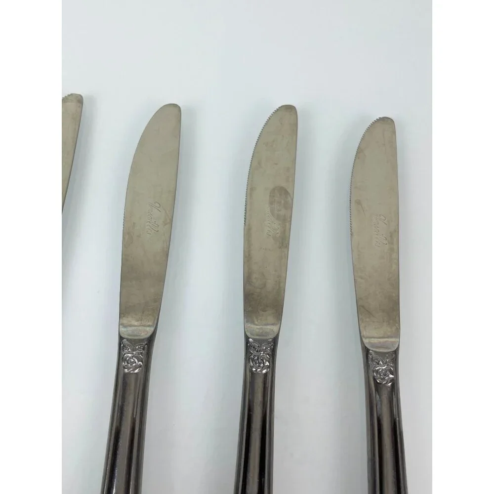 Set of 6 Versailles Stainless Steel Knives, MSI Made in Japan 8.75